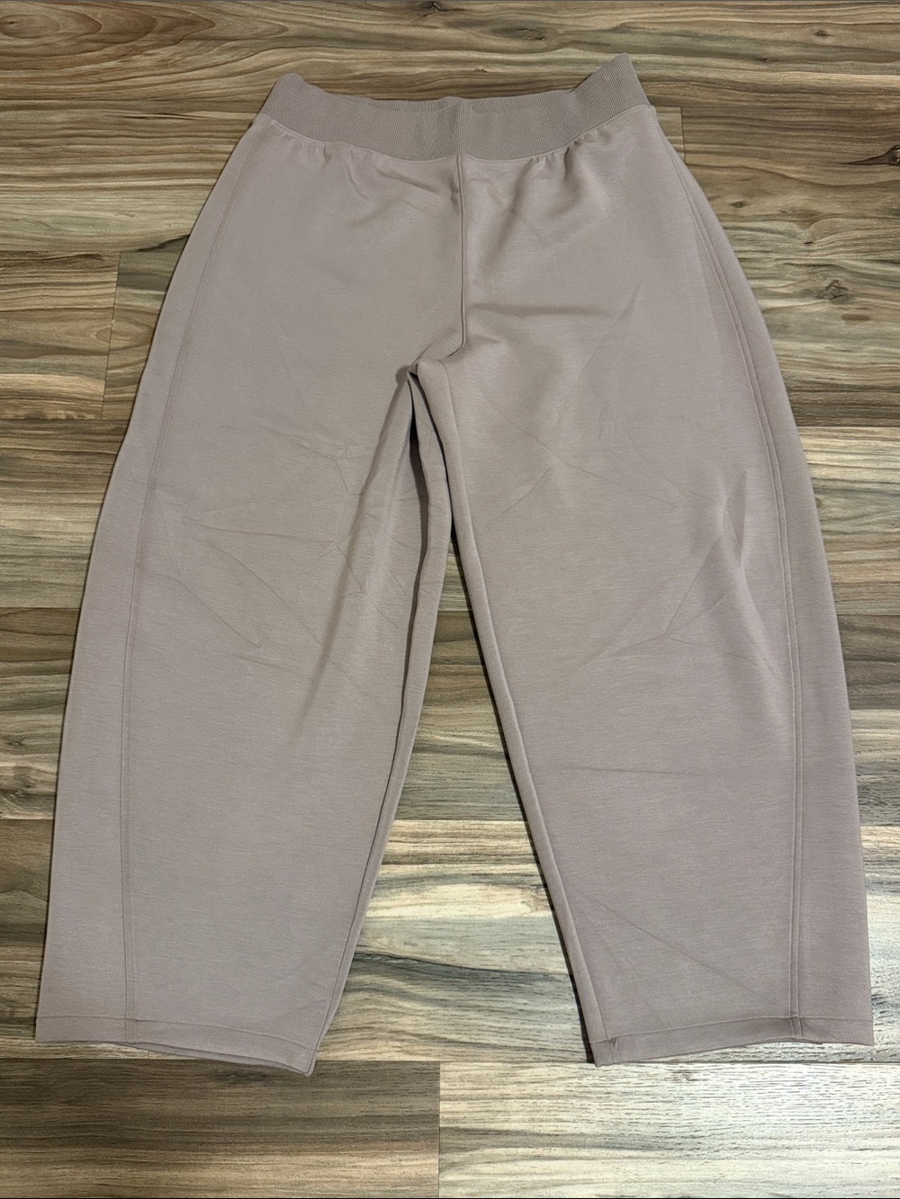 SPANX Air Essentials Luxe Barrel Leg Pant Coastal Fog Women’s Sz. XL Loungewear